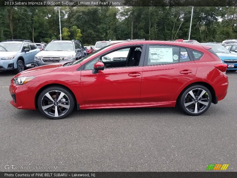  2019 Impreza 2.0i Sport 5-Door Lithium Red Pearl