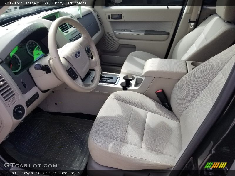 Ebony Black / Stone 2012 Ford Escape XLT V6