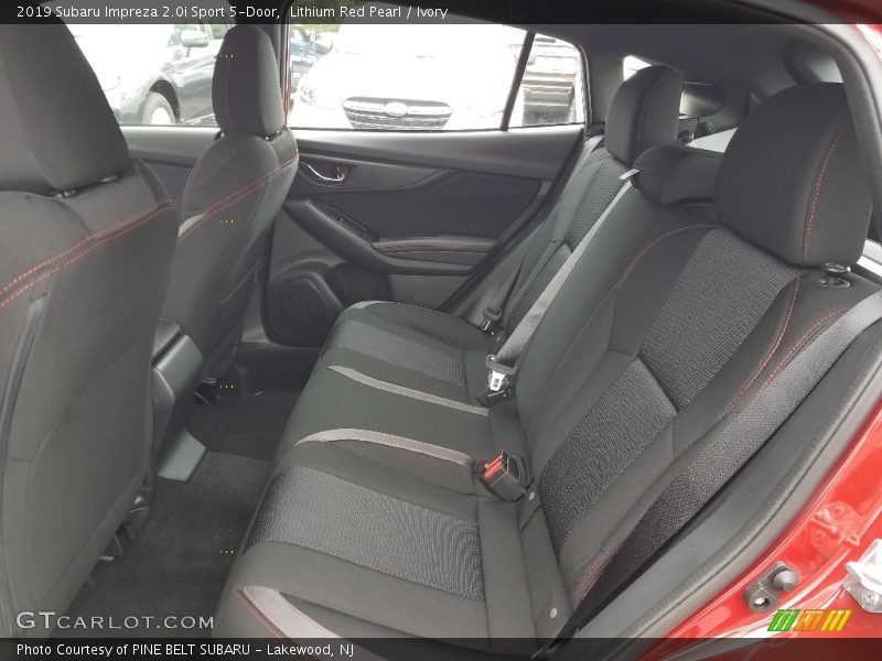 Rear Seat of 2019 Impreza 2.0i Sport 5-Door