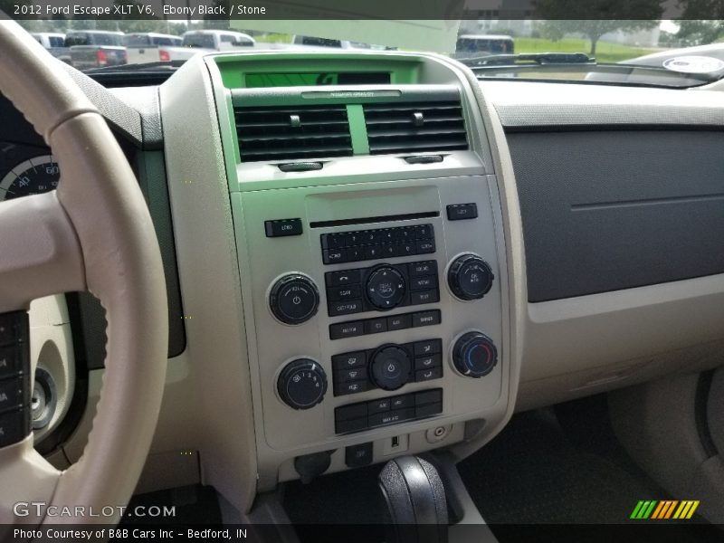 Ebony Black / Stone 2012 Ford Escape XLT V6