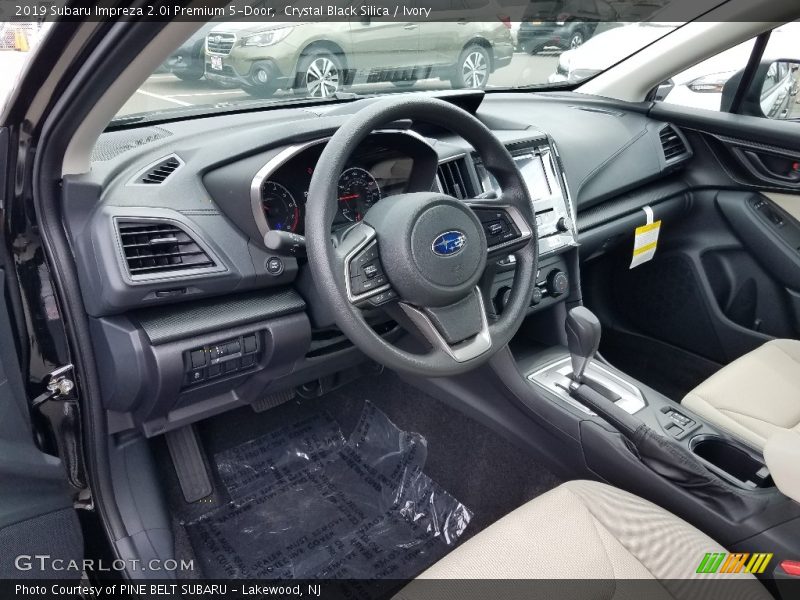  2019 Impreza 2.0i Premium 5-Door Ivory Interior