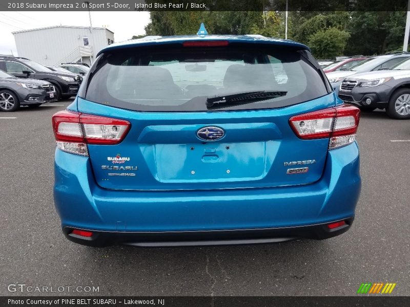 Island Blue Pearl / Black 2018 Subaru Impreza 2.0i Sport 5-Door