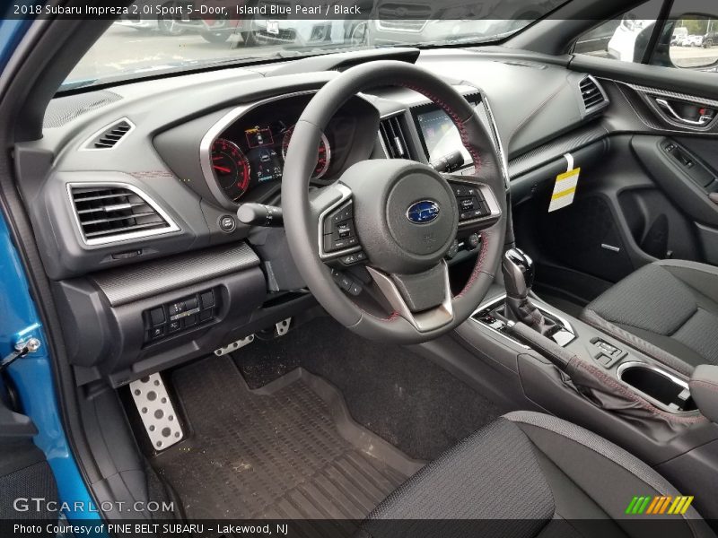  2018 Impreza 2.0i Sport 5-Door Black Interior