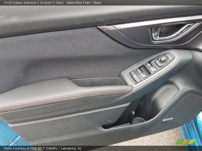 Island Blue Pearl / Black 2018 Subaru Impreza 2.0i Sport 5-Door