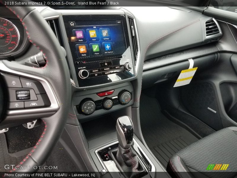 Controls of 2018 Impreza 2.0i Sport 5-Door