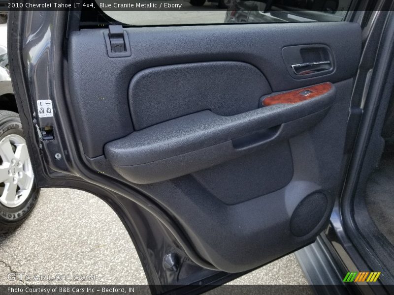 Blue Granite Metallic / Ebony 2010 Chevrolet Tahoe LT 4x4
