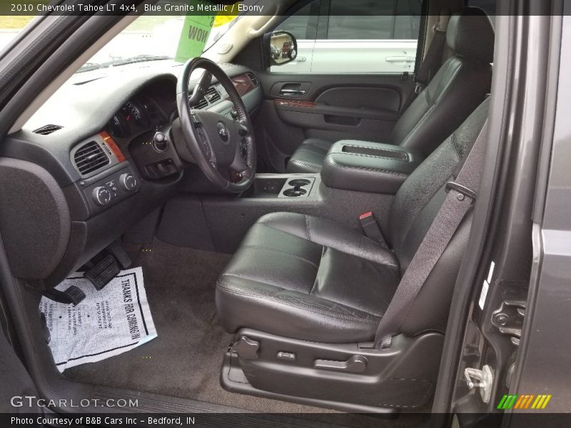Blue Granite Metallic / Ebony 2010 Chevrolet Tahoe LT 4x4