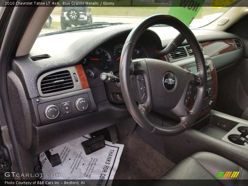 Blue Granite Metallic / Ebony 2010 Chevrolet Tahoe LT 4x4