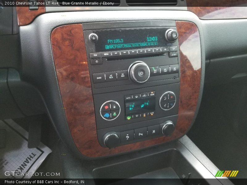Blue Granite Metallic / Ebony 2010 Chevrolet Tahoe LT 4x4