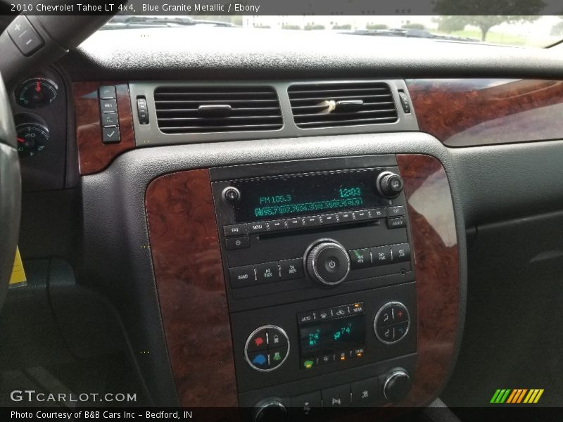 Blue Granite Metallic / Ebony 2010 Chevrolet Tahoe LT 4x4