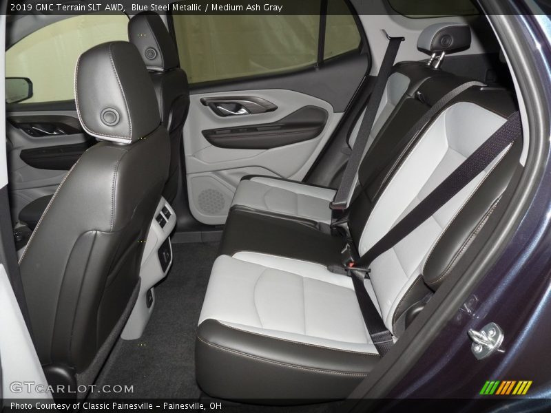 Blue Steel Metallic / Medium Ash Gray 2019 GMC Terrain SLT AWD