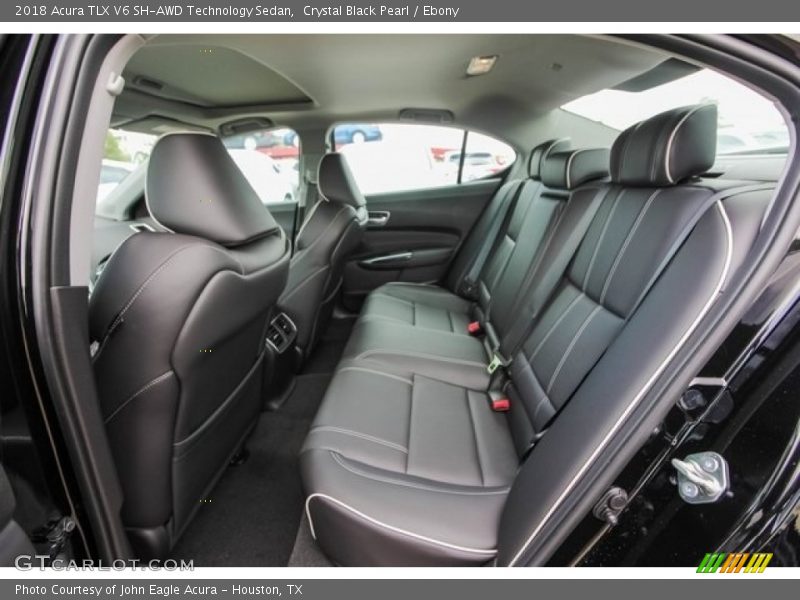 Rear Seat of 2018 TLX V6 SH-AWD Technology Sedan