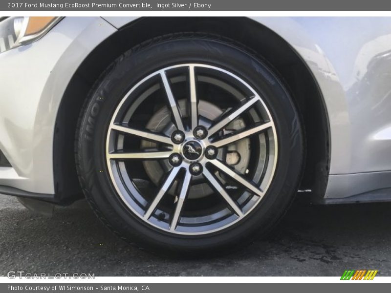  2017 Mustang EcoBoost Premium Convertible Wheel
