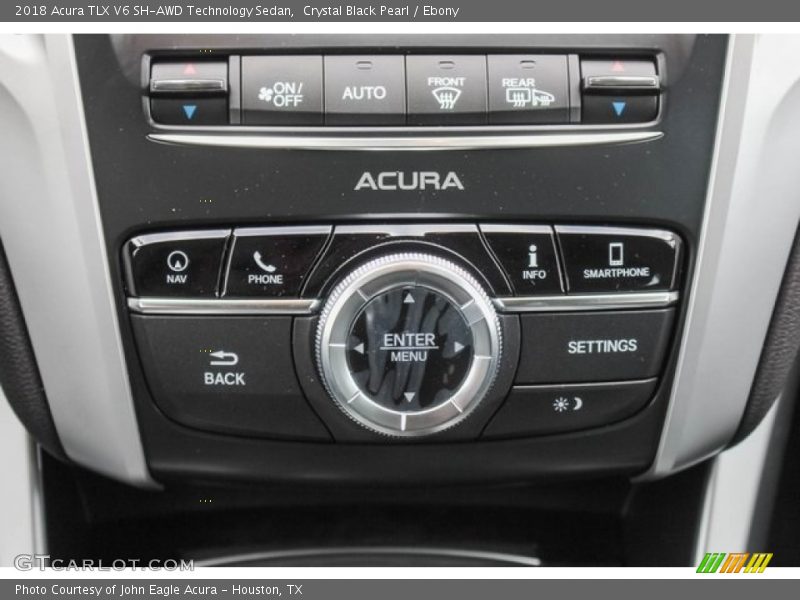 Controls of 2018 TLX V6 SH-AWD Technology Sedan