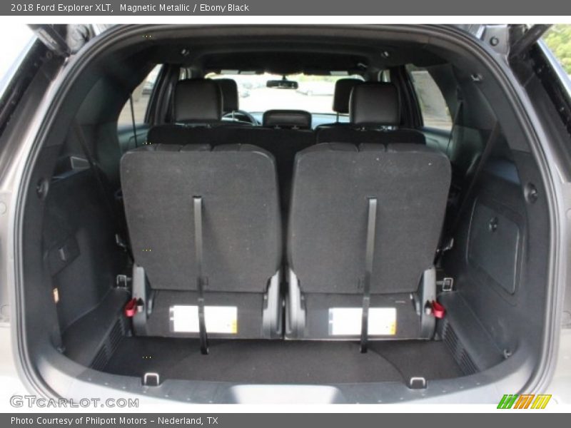Magnetic Metallic / Ebony Black 2018 Ford Explorer XLT