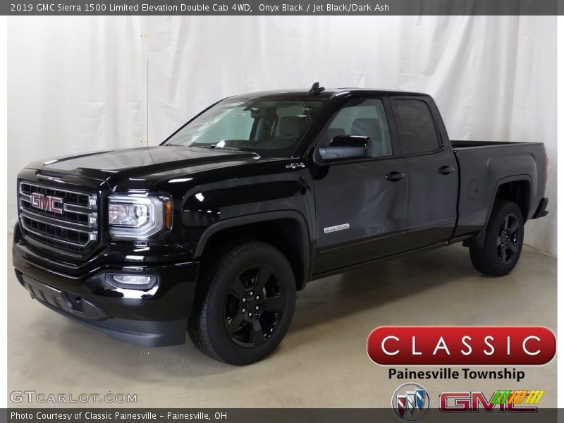 Onyx Black / Jet Black/Dark Ash 2019 GMC Sierra 1500 Limited Elevation Double Cab 4WD