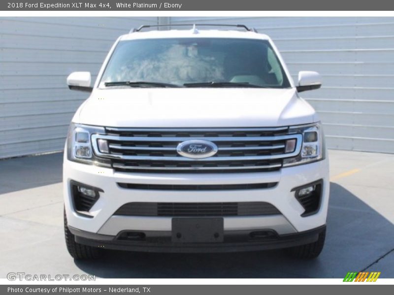White Platinum / Ebony 2018 Ford Expedition XLT Max 4x4
