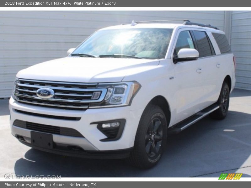 White Platinum / Ebony 2018 Ford Expedition XLT Max 4x4
