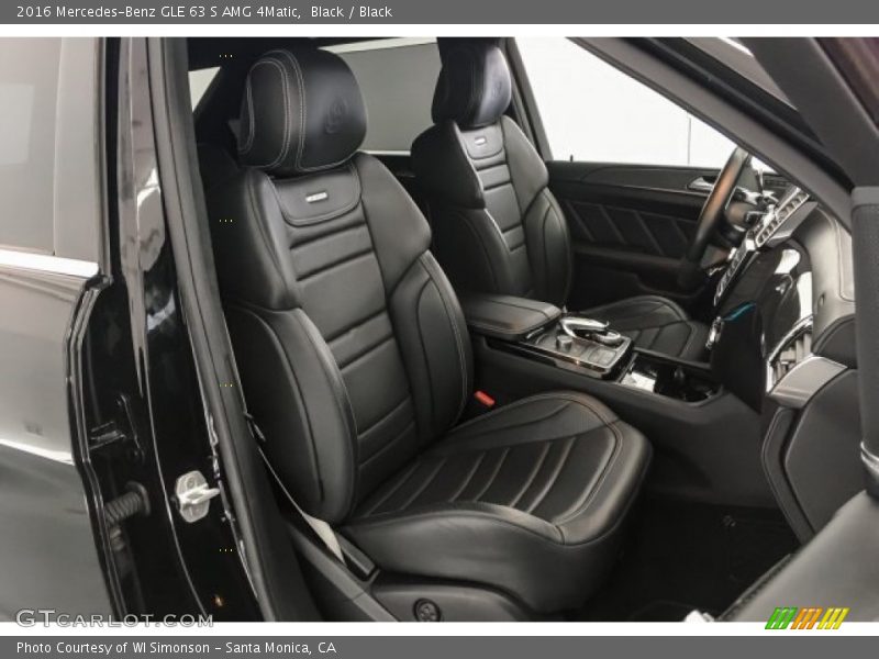 Black / Black 2016 Mercedes-Benz GLE 63 S AMG 4Matic