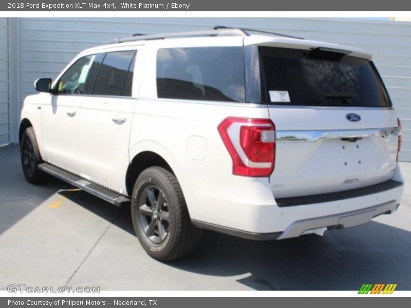 White Platinum / Ebony 2018 Ford Expedition XLT Max 4x4