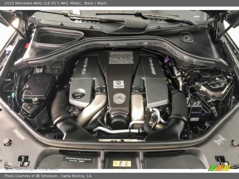  2016 GLE 63 S AMG 4Matic Engine - 5.5 Liter AMG DI biturbo DOHC 32-Valve VVT V8