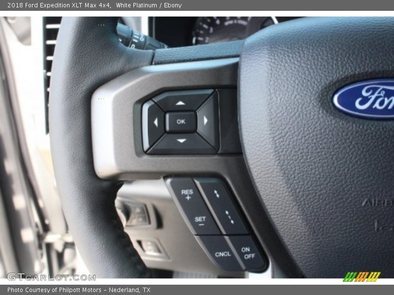 White Platinum / Ebony 2018 Ford Expedition XLT Max 4x4