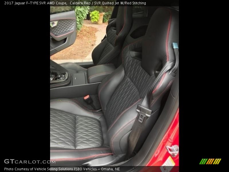 Front Seat of 2017 F-TYPE SVR AWD Coupe