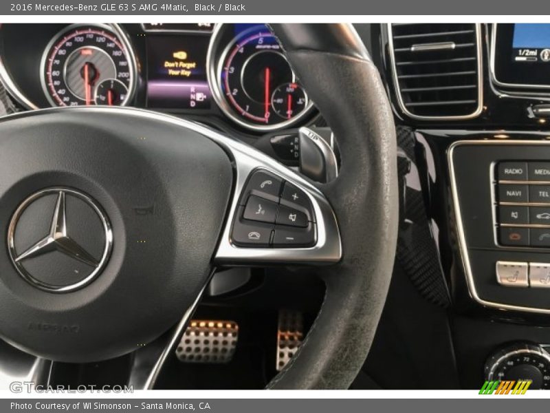  2016 GLE 63 S AMG 4Matic Steering Wheel