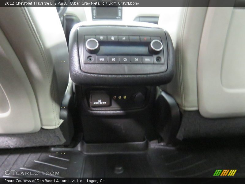 Cyber Gray Metallic / Light Gray/Ebony 2012 Chevrolet Traverse LTZ AWD