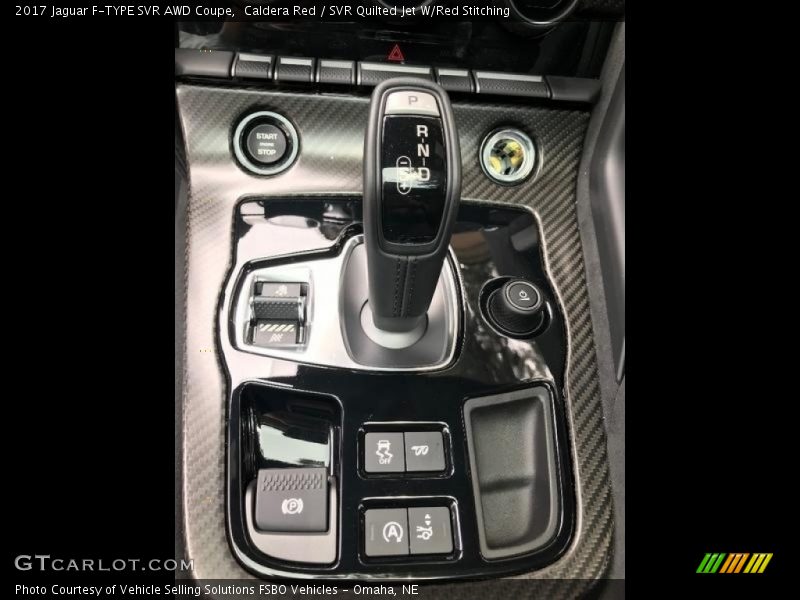  2017 F-TYPE SVR AWD Coupe 8 Speed Automatic Shifter