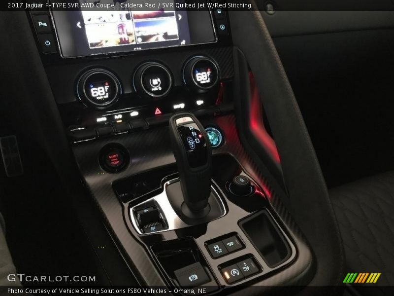  2017 F-TYPE SVR AWD Coupe 8 Speed Automatic Shifter