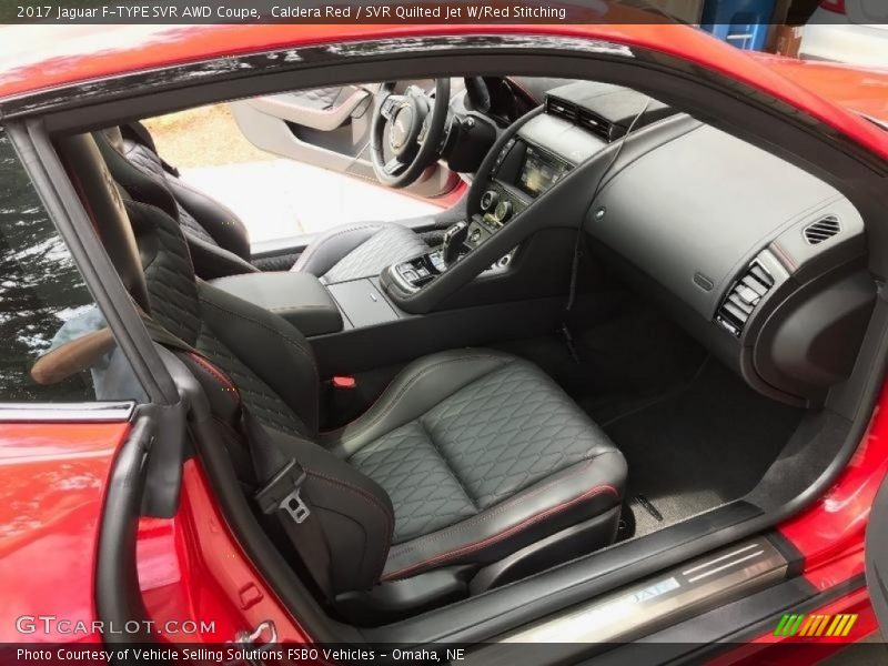 Front Seat of 2017 F-TYPE SVR AWD Coupe