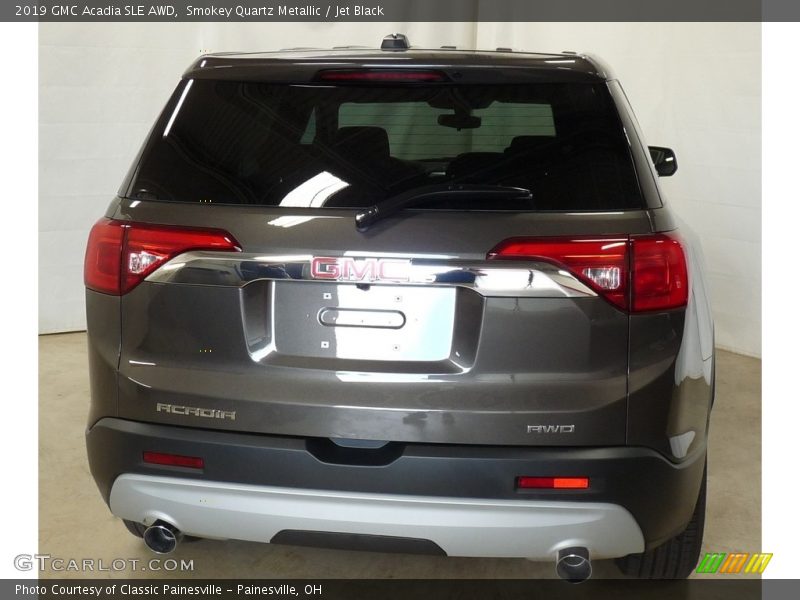 Smokey Quartz Metallic / Jet Black 2019 GMC Acadia SLE AWD