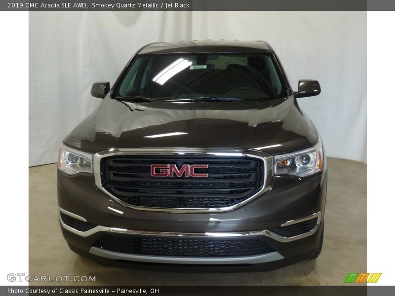Smokey Quartz Metallic / Jet Black 2019 GMC Acadia SLE AWD