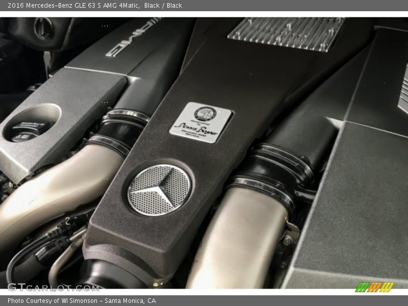 Black / Black 2016 Mercedes-Benz GLE 63 S AMG 4Matic