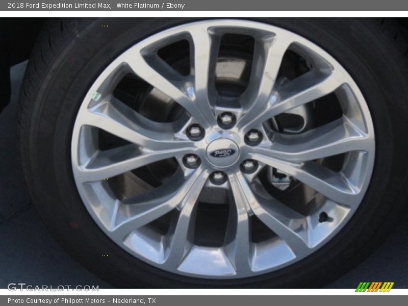 White Platinum / Ebony 2018 Ford Expedition Limited Max