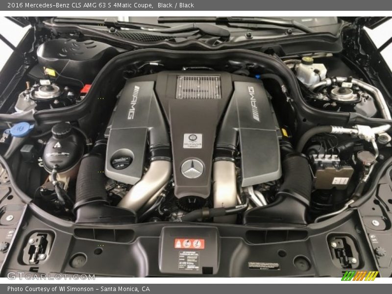 Black / Black 2016 Mercedes-Benz CLS AMG 63 S 4Matic Coupe