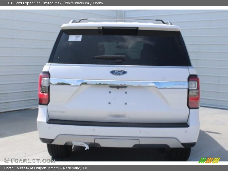 White Platinum / Ebony 2018 Ford Expedition Limited Max
