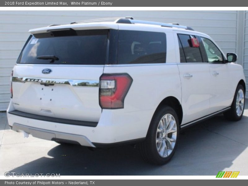 White Platinum / Ebony 2018 Ford Expedition Limited Max