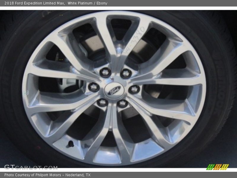 White Platinum / Ebony 2018 Ford Expedition Limited Max