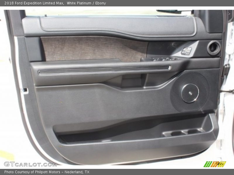 White Platinum / Ebony 2018 Ford Expedition Limited Max