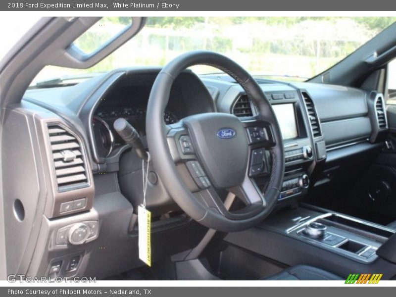 White Platinum / Ebony 2018 Ford Expedition Limited Max