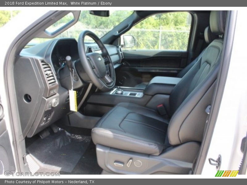 White Platinum / Ebony 2018 Ford Expedition Limited Max