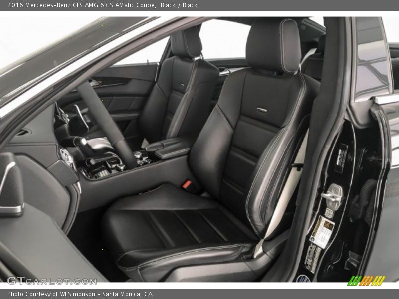 Black / Black 2016 Mercedes-Benz CLS AMG 63 S 4Matic Coupe