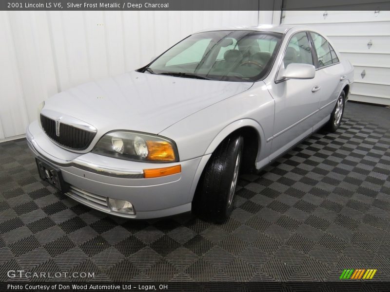 Silver Frost Metallic / Deep Charcoal 2001 Lincoln LS V6