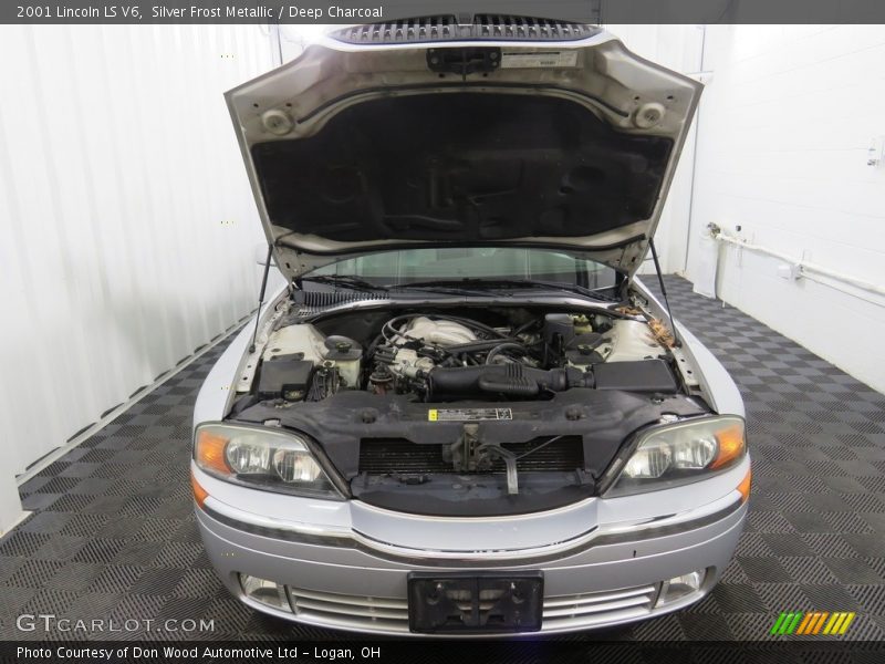 Silver Frost Metallic / Deep Charcoal 2001 Lincoln LS V6