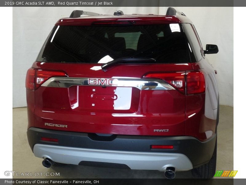 Red Quartz Tintcoat / Jet Black 2019 GMC Acadia SLT AWD