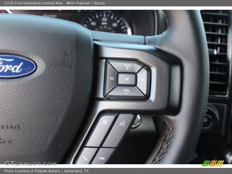White Platinum / Ebony 2018 Ford Expedition Limited Max