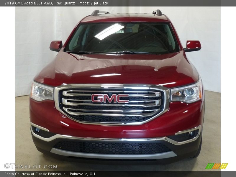 Red Quartz Tintcoat / Jet Black 2019 GMC Acadia SLT AWD