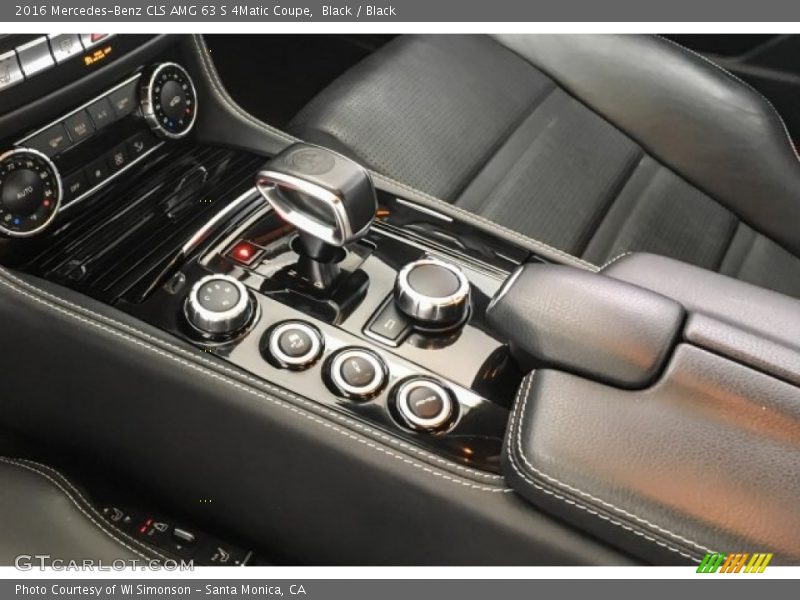 Black / Black 2016 Mercedes-Benz CLS AMG 63 S 4Matic Coupe